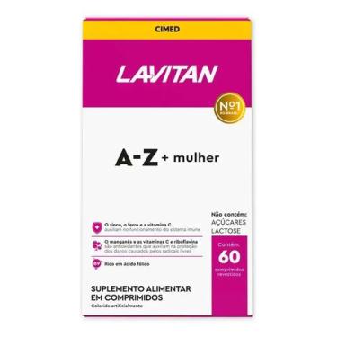 Imagem de Polivitamínico Lavitan Super Fórmula 50+ Mulher 60 comprimidos - Cimed