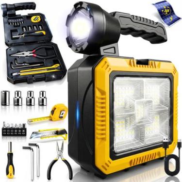 Imagem de Kit Ferramentas Completo Com Holofote Solar Power Bank Pro - Genérico
