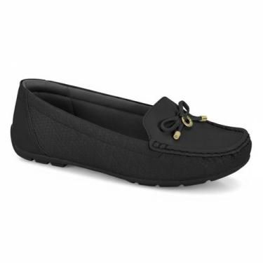 Imagem de Mocassim Feminino Modare Preto CasualEstilo Moderno -, Preto, 37