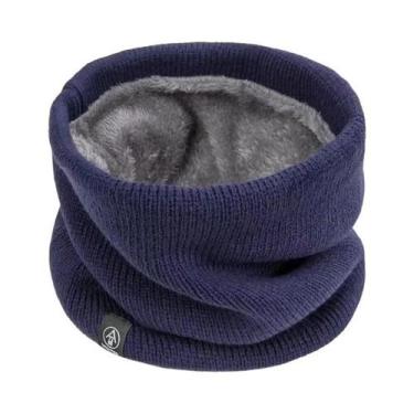 Imagem de Cachecol Térmico Espesso De Malha Macia Para Inverno, Ideal Para Corri
