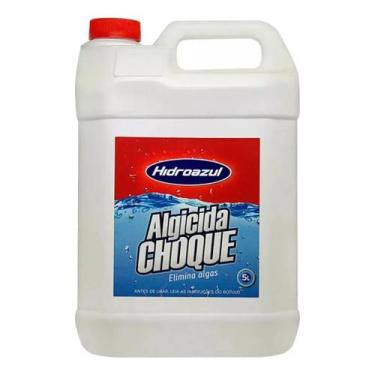 Imagem de Hidroazul Algicida Choque 5 Litros Manutenção Intensiva para Piscinas 