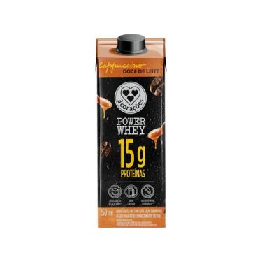 Imagem de Bebida Láctea 3 Corações Power Whey com 15g de Proteína Cappuccino Doc