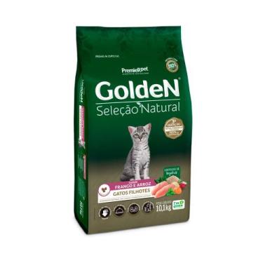 Imagem de Ração Golden Seleção Natural Gatos Filhotes Sabor Frango 3kg - Premier