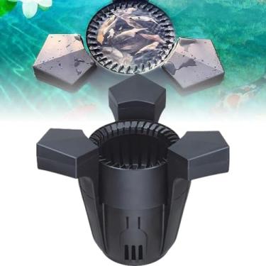 Imagem de Skimmer de lagoa flutuante, robô de skimmer de piscina, extrator de superfície de piscina, skimmer e clarificador, adsorção forte, skimmer flutuante de sucção para jardim de piscina de lago