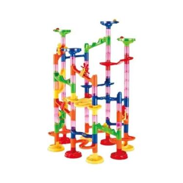Imagem de Brinquedo De Montar Pista De Bolinhas 3D Para Crianças, Labirinto De B
