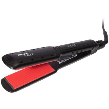 Imagem de Chapinha de Cabelo Prancha Taiff Frizz Bivolt, Preto e Vermelho, Bivol