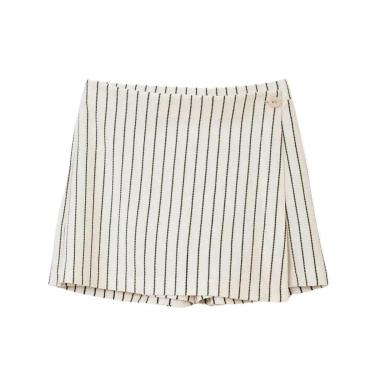 Imagem de Shorts Hering Saia Infantil Piquet Fio Tinto-Feminino