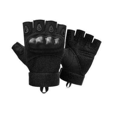 Imagem de Luvas Táticas Unissex Meio Dedo Para Ciclismo, Esportes, Tiro, Caça E 