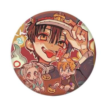 Imagem de Broche/Pin De Cosplay De 58mm Anime Hanako-kun Minamoto Kou Yashiro Ne