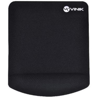 Imagem de Mouse Pad Com Apoio De Pulso Em Gel Mpg-02p Preto - VINIK