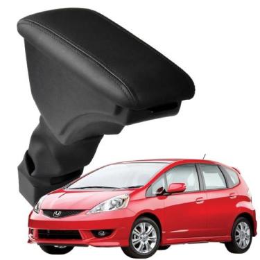 Imagem de Apoio De Braço Honda Fit 2004 A 2008 Descanso Encosto - ArteFactum, Pr