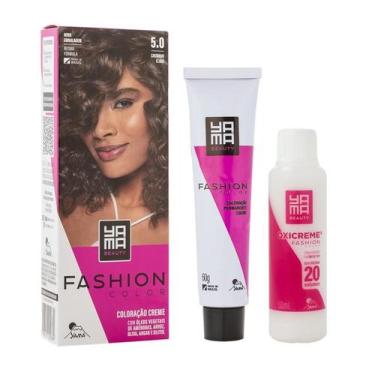 Imagem de Coloração Yamá Beauty Care Mini Kit Fashion Color 5.0 - Yama Expert