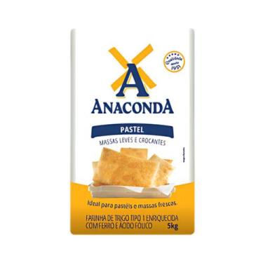 Imagem de Farinha De Trigo Tipo 1 Para Pastel Anaconda Pacote 5kg