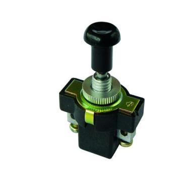 Imagem de Interruptor Luz 120W Com 2 Terminais Parafuso Posicoes Liga Desliga - 