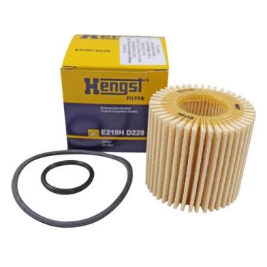 Imagem de Filtro de Óleo Hengst E210H D228 Corolla, Prius - Cód.9762