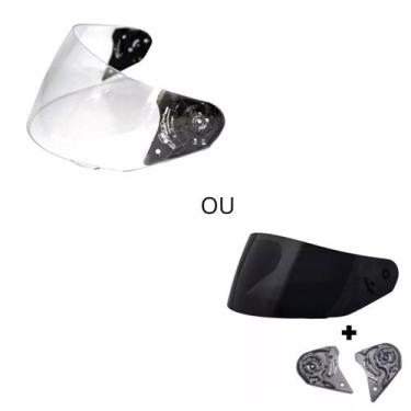 Imagem de Viseira Capacete Norisk Ff391 Cristal Ou Fumê Com Reparo - POLIVISOR