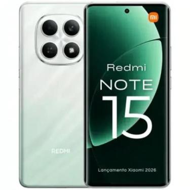 Imagem de Redmi Note 15 Lançamento 2026 4G Global 8GB RAM, 256GB, Verde - Xiaomi