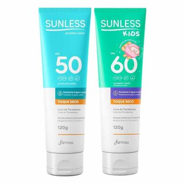 Imagem de Sunless Kit - Protetor Solar Corporal FPS50 + Protetor Solar Kids FPS60 Kit-Unissex