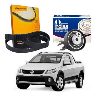 Imagem de Kit Correia Dentada Tensor Saveiro Cross G5 1.6 2009 A 2013 - ContiTec