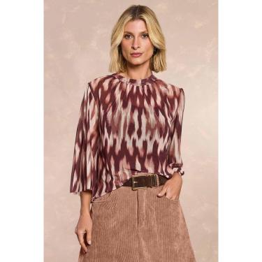 Imagem de BLUSA DE MANGAS 3/4 TULE DOCE TRAMA FEMININA REF:106464-Feminino