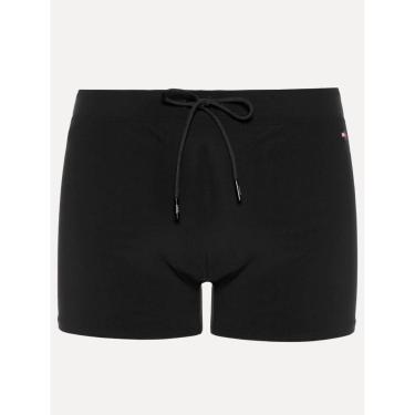 Imagem de Sunga Tommy Hilfiger Masculina Trunk Logo Preta-Masculino