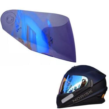 Imagem de Viseira Norisk FF302 / Texx-Wing Iridium Light (Polivisor)