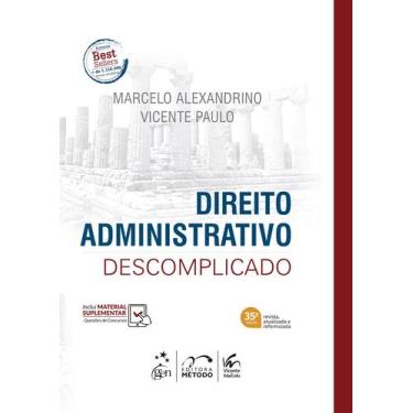 Imagem de Livro - Direito Administrativo Descomplicado - 35ª Edição 2026