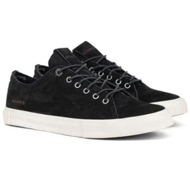 Imagem de Tênis Masculino Aramis Casual Easy Sidelong Couro Legítimo Cadarço Confortável AM228 Co...