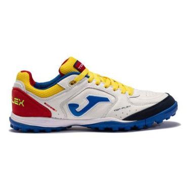 Imagem de Chuteira Society Joma Top Flex Couro Original, Topw2216tf, 42, TOPW221