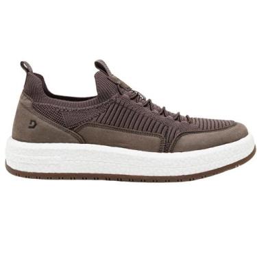 Imagem de Tênis Casual Democrata Denim DRAKE PULSE 600102 Lançamento, Smoke, 38