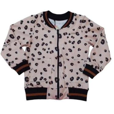 Imagem de Casaco / Jaqueta Menina Inverno Estampado Lessa Kids B8972, Bege, 1 AN
