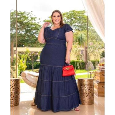 Imagem de Vestido feminino Plus Size - Naiara Campos NC