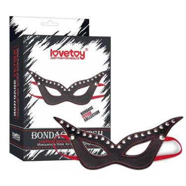 Imagem de Máscara em material sintético Bondage Fetish Collection Lovetoy - Aces