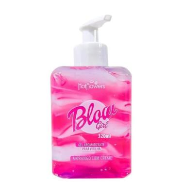 Imagem de Gel Hidratante para Virilha Beijável Comestível Blow Girl 320ml - Hot 