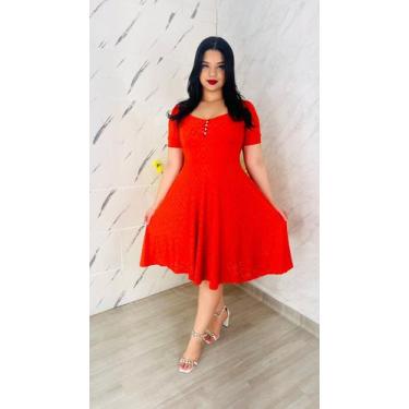 Imagem de Vestido Feminino Godê Moda Evangélica Festa Casamento - LIMA FASHION, 