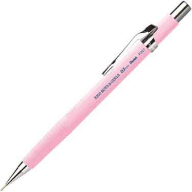 Imagem de Lapiseira 0.7mm Pentel Tecnica P207 Bg Rosa Claro P207lp