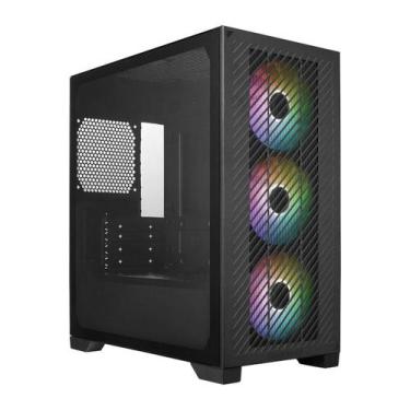 Imagem de Gabinete Cooler Master Elite 301 - Vidro Temperado - 3xFan 120mm - Mid