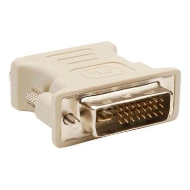 Imagem de Adaptador Conversor DVI-I para VGA - Dual Link - 24+5 Pinos DVI-I M X 