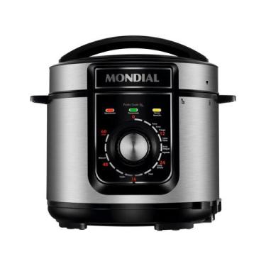 Imagem de Panela de Pressão Elétrica Mondial 5L PE-48-5L-I 900w 127v, 110V