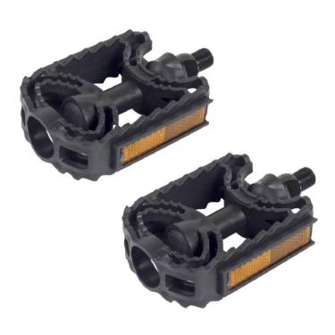 Imagem de Pedal Mountain Barra 1-2 Nylon Tipo Plataforma para Bicicleta Preto Ideal Importados
