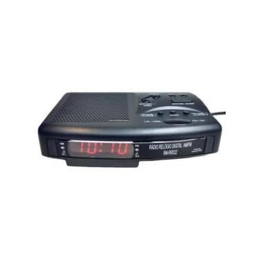 Imagem de Rádio Relógio Motobras RM-RRD22 com Despertador Duplo, Sintonia AM-FM com 10 Memórias e Volume Digital 115V-230V Preto