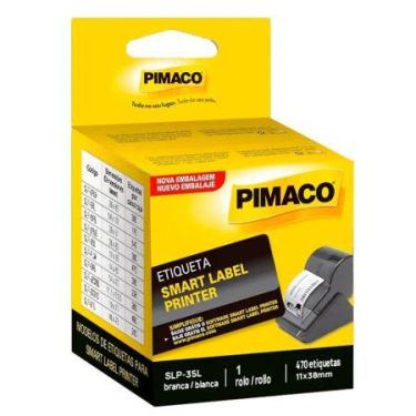 Imagem de Etiqueta Smart Label SLP-35L com 470 etiquetas - Pimaco