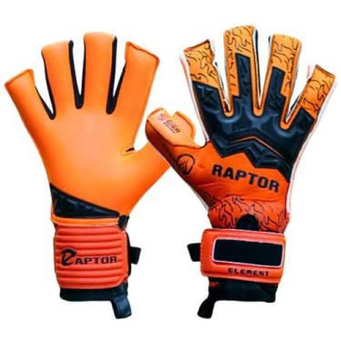 Imagem de Luva de Goleiro Profissional Raptor Element, Fogo, 11