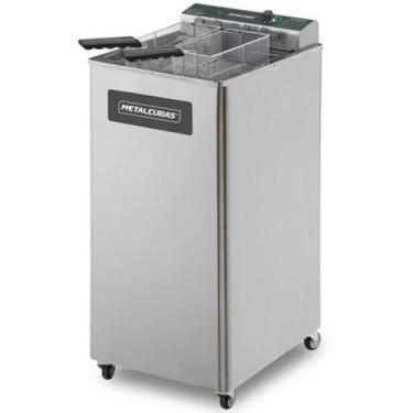 Imagem de Fritadeira Zona Fria de Óleo FOE 15P 3100W Metalcubas 127V, 110V