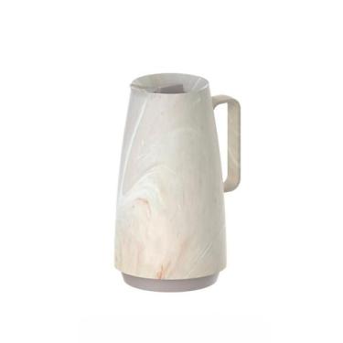 Imagem de Bule Térmico Tramontina Exata 500 ml Marmorizado Creme