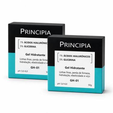 Imagem de Kit 2 Gel Hidratante Facial Principia GH-01 50g