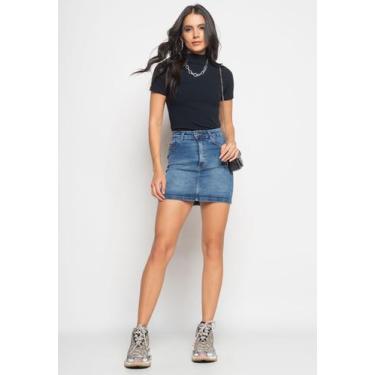 Imagem de Saia Jeans Curta Salvatore, 36