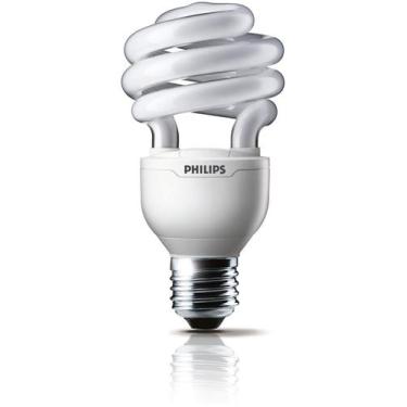 Imagem de Lâmpada Philips Eco Twister Dimerizável 20W Amarela 110V