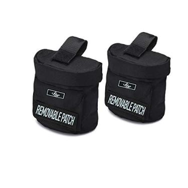 Imagem de Arreio para cães Doggie Stylz com bolsa lateral para utilitários – Médio/Grande/GGGDoggie Stylz Medium preto SideBags