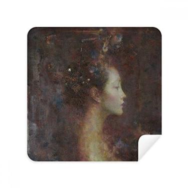 Imagem de Portraits XJJ Óculos de pintura a óleo pano pano limpador de tela tecido camurça pacote com 2